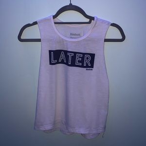 Later Hater Reebok Workout Tank